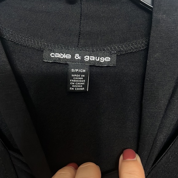 Cable & Gauge top Sz s - Picture 2 of 5